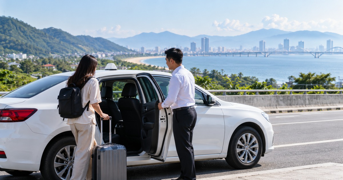 Taxi Quảng Ngãi Đi Đà Nẵng Một Chiều Theo Điểm Trả